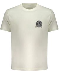 Wrangler - Tops ,Wit ,Katoen Wit Grafisch T-Shirt Van Katoen - Lyst