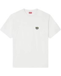KENZO - Tops ,Katoen Wild Tiger Classic T-Shirt - Lyst