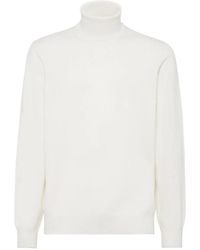 Brunello Cucinelli - Turtleneck Sweater - Lyst