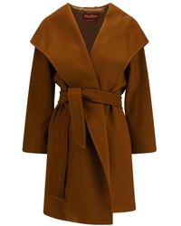 Max Mara - Belted Coats - Lyst