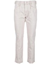 Isabel Marant - Baumwoll-Casual-Hose - Lyst