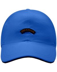 Paul & Shark - Accessoires ,Blauw ,Baseballpet Met Embleem - Lyst