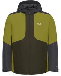 Jack Wolfskin - Fitness ,Groen ,Wol Stonetrail 2L Ins Jacket - Lyst