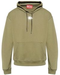 DIESEL - S-Norm-Hood-Iod Sweatshirt - Lyst