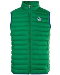 North Sails - Jassen ,Groen ,Katoen Winddicht Crozet Vest Outdoor Tech - Lyst
