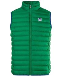 North Sails - Jassen ,Groen ,Katoen Winddicht Crozet Vest Outdoor Tech - Lyst