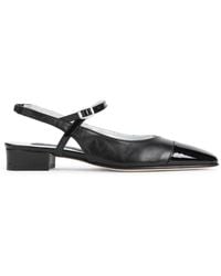 CAREL PARIS - Schwarze lederslipper eleganter stil - Lyst