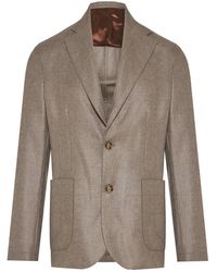 Barba Napoli - Wolljacke Mit 2 Knöpfen - Lyst