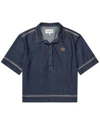 Munthe - Tops ,Blauw ,Polo Shirts - Lyst
