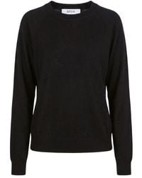 Jucca - Truien & Vesten ,Zwart ,Ronde Hals Gebreide Kleding - Lyst