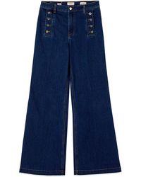 Oltre - Flared Jeans - Lyst