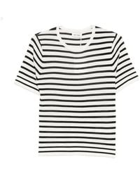 Soft Goat - Truien & Vesten ,Veelkleurig T-Shirts En Polo's Wit - Lyst