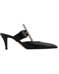 McQueen - Heeled Mules - Lyst