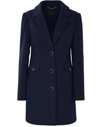 Kocca - Jassen ,Blauw ,Professionele Blazerstijl Korte Jas - Lyst
