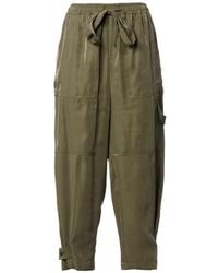 Manila Grace - Tapered Trousers - Lyst