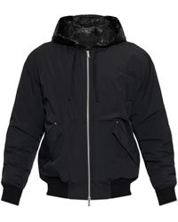 Moose Knuckles - Jassen ,Zwart ,Nylon Brixton Down Bomber Jacket - Lyst