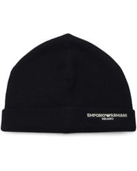 Emporio Armani - Beanies - Lyst
