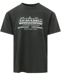 Willy Chavarria - Tops ,Zwart ,Katoen Design Easy Tee - Lyst