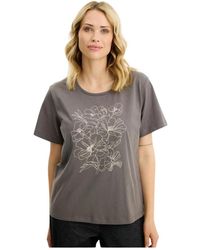 iN FRONT - Tops ,Grijs ,T-Shirts - Lyst