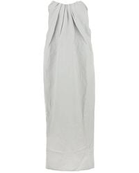 Co. - Kleedjes ,Blauw ,Linnen Elegante Jurk Abito - Lyst