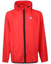 COMME DES GARÇONS PLAY - Zip-Up Hooded Jacket - Lyst