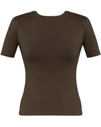 GUAJA. - Tops ,Bruin ,T-Shirt - Lyst