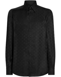 Dolce & Gabbana - Schwarze Hemden Für Männer - Lyst