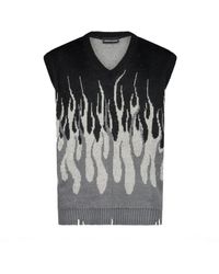 Vision Of Super - Sleeveless Jumpers - Lyst