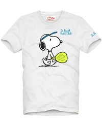 Saint Barth - Cooles snoopy t-shirt für männer - Lyst