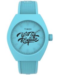 Timex - Accessoires ,Blauw ,Urban Pop X Fortnite 40Mm Quartz Horloge - Lyst