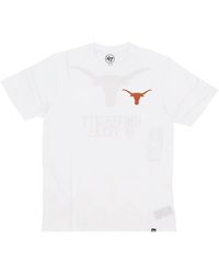 '47 - Tops ,Wit ,Katoen Backer Echo Tee Texlon - Lyst