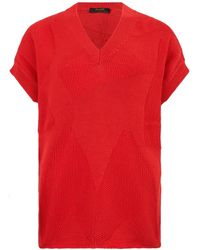 Moorer - V-Neck Knitwear - Lyst