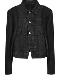 Sacai - Denim Jackets - Lyst
