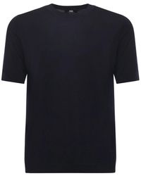 Alpha Studio - Merino T-Shirt - Lyst
