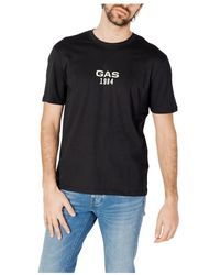 Gas - Tops > t-shirts - Lyst