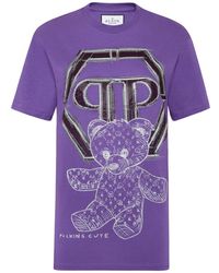 Philipp Plein - T-Shirt Ronde Hals Teddy - Lyst