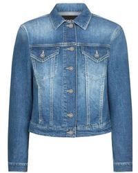 Dondup - Jassen ,Blauw ,Denim Giubbino Denim Jacket - Lyst