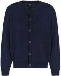 ARMANI EXCHANGE - Cardigans - Lyst