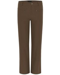 Cro - Broeken ,Bruin ,Rechte Broek - Lyst