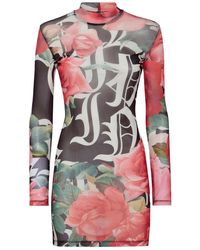 Philipp Plein - Mini Dress Ls - Lyst