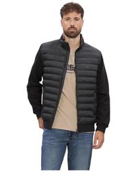 Tommy Hilfiger - Mix Media Ess Rwb Stand Collar - Lyst