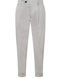 Low Brand - Slim-Fit Trousers - Lyst