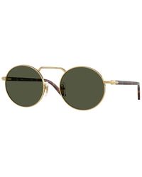 Persol - Stijlvolle Zonnebril Met Zwarte Montuur - Lyst