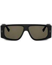 Fendi - Ff Squared Zonnebril - Lyst