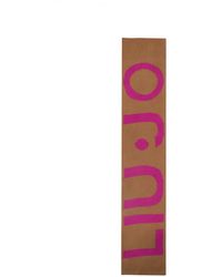 Liu Jo - Logo Scarf - Lyst