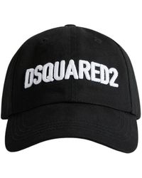 DSquared² - Accessoires ,Zwart ,Zwarte Cap - Lyst