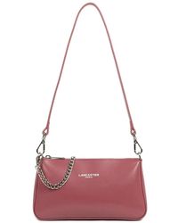 Lancaster - Zippée Suave Even Umhängetasche Rosa - Lyst