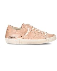 Philippe Model - Schoenen ,Bruin ,Katoen Sneakers Prsx Tennis - Lyst