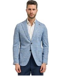 MULISH - Jassen ,Blauw ,Katoen Gks 702 Jacket - Lyst