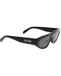 Celine - Accessoires ,Zwart ,Stijlvolle Zonnebril Met Uniek Design - Lyst